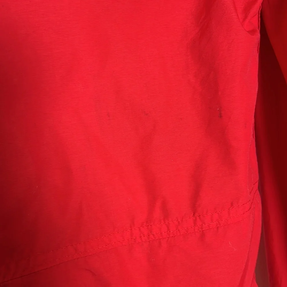 LL Bean Vintage Made in USA Pullover Windbreaker‎ in Red size medium